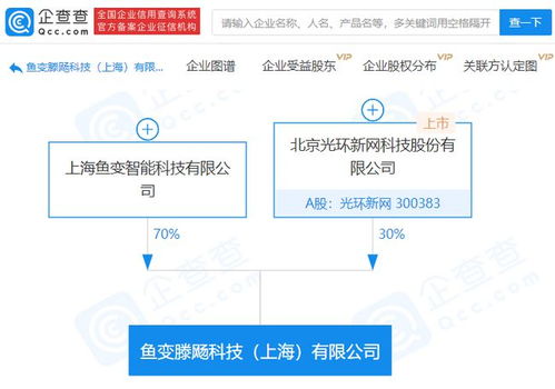 光環新網參股成立科技新公司，聚焦人工智能基礎軟件開發